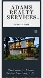 Mobile Screenshot of billadamsrealty.com