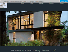 Tablet Screenshot of billadamsrealty.com